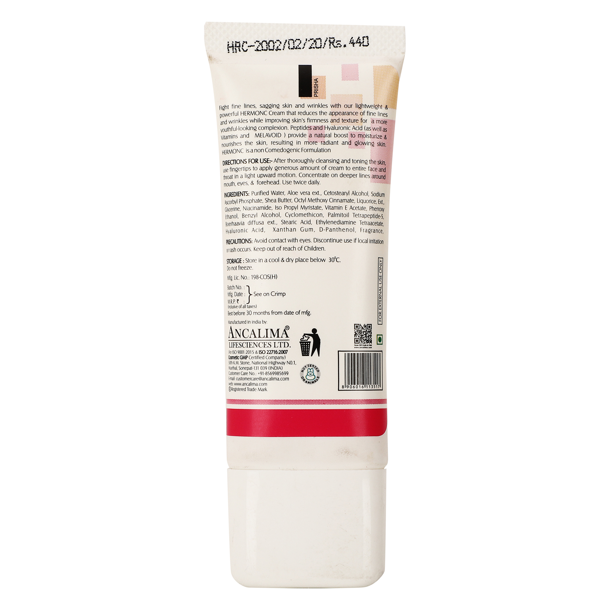 Hermonc Multi Action Anti Aging Cream 30gm - Gallery Image