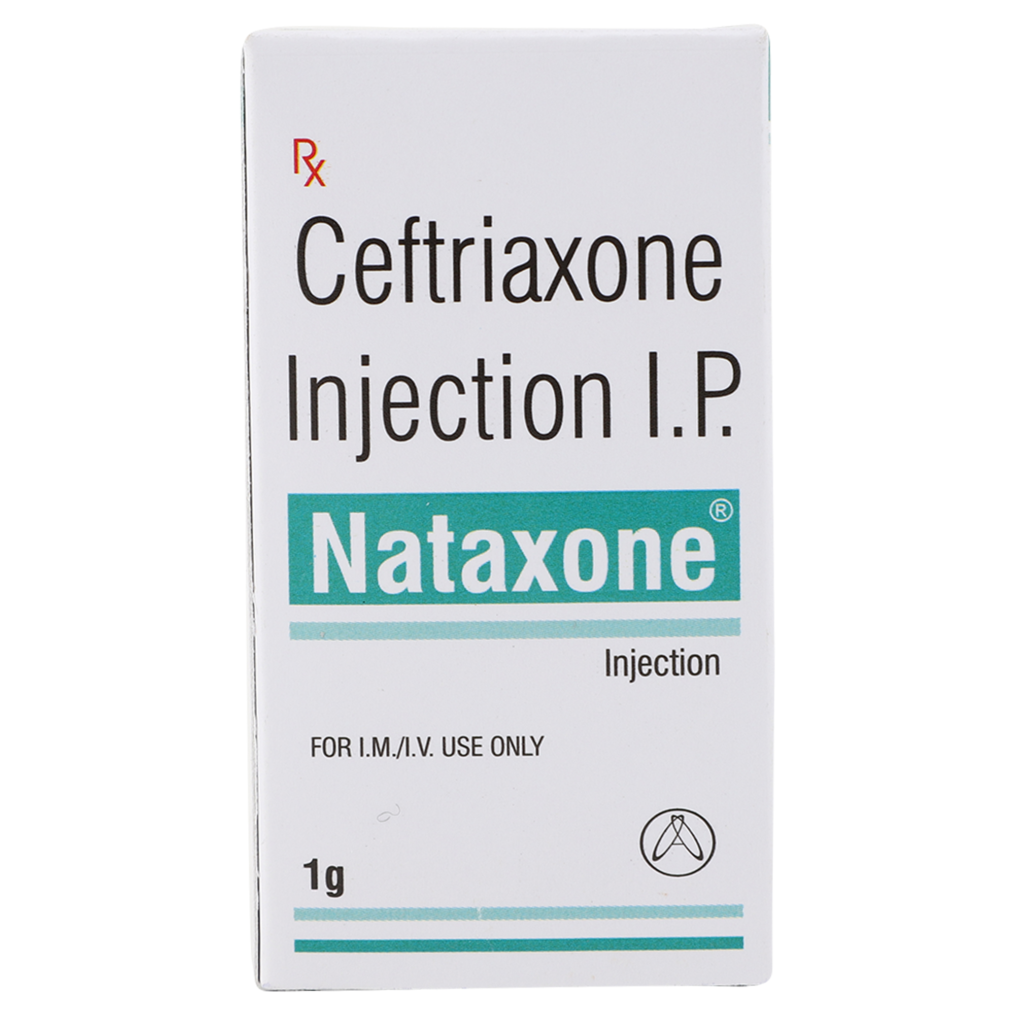 Image of Combipack of Ceftriaxone 1gm with 10ml FFS WFI