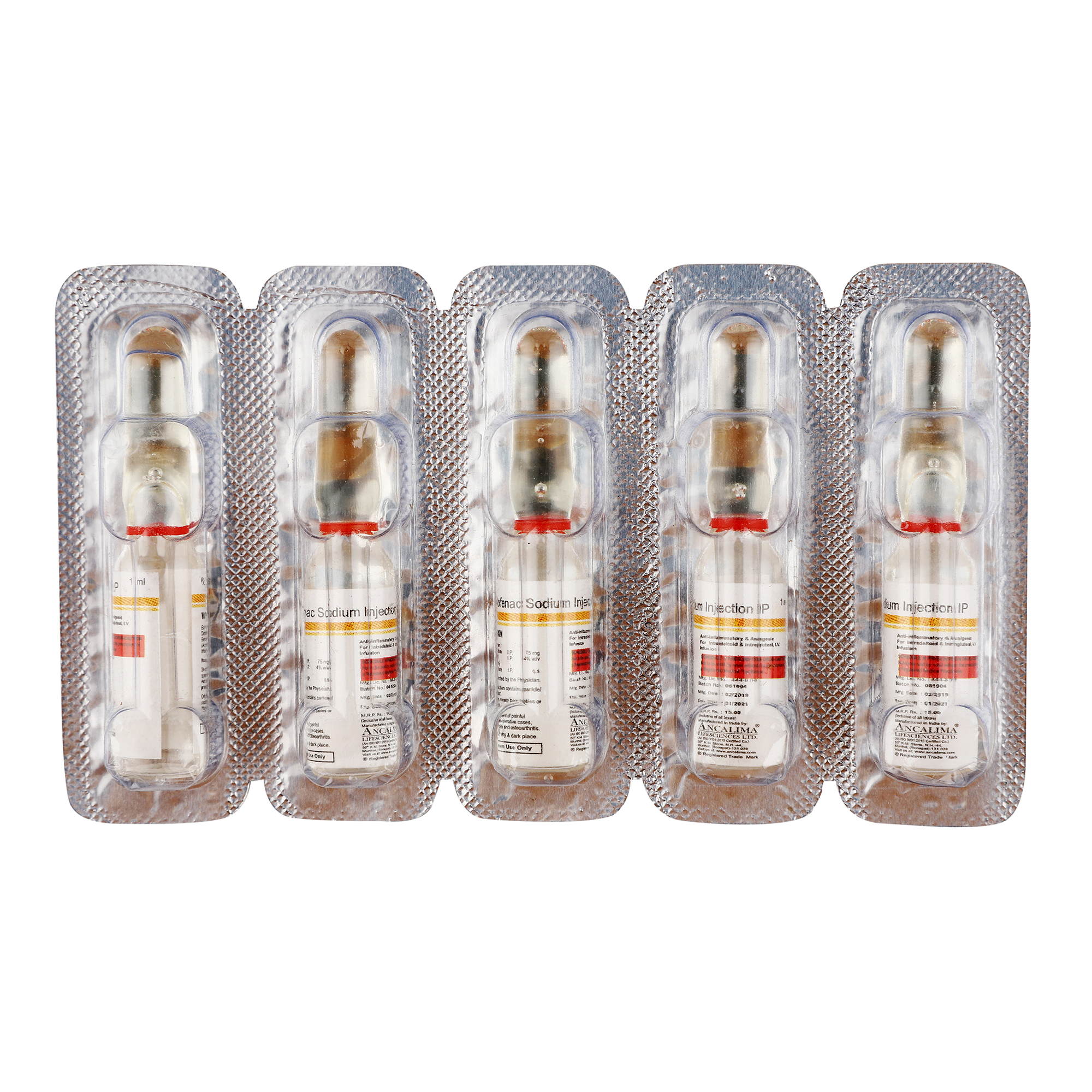 Thumbnail for Diclofenac Sodium Injection 75mg/1ml