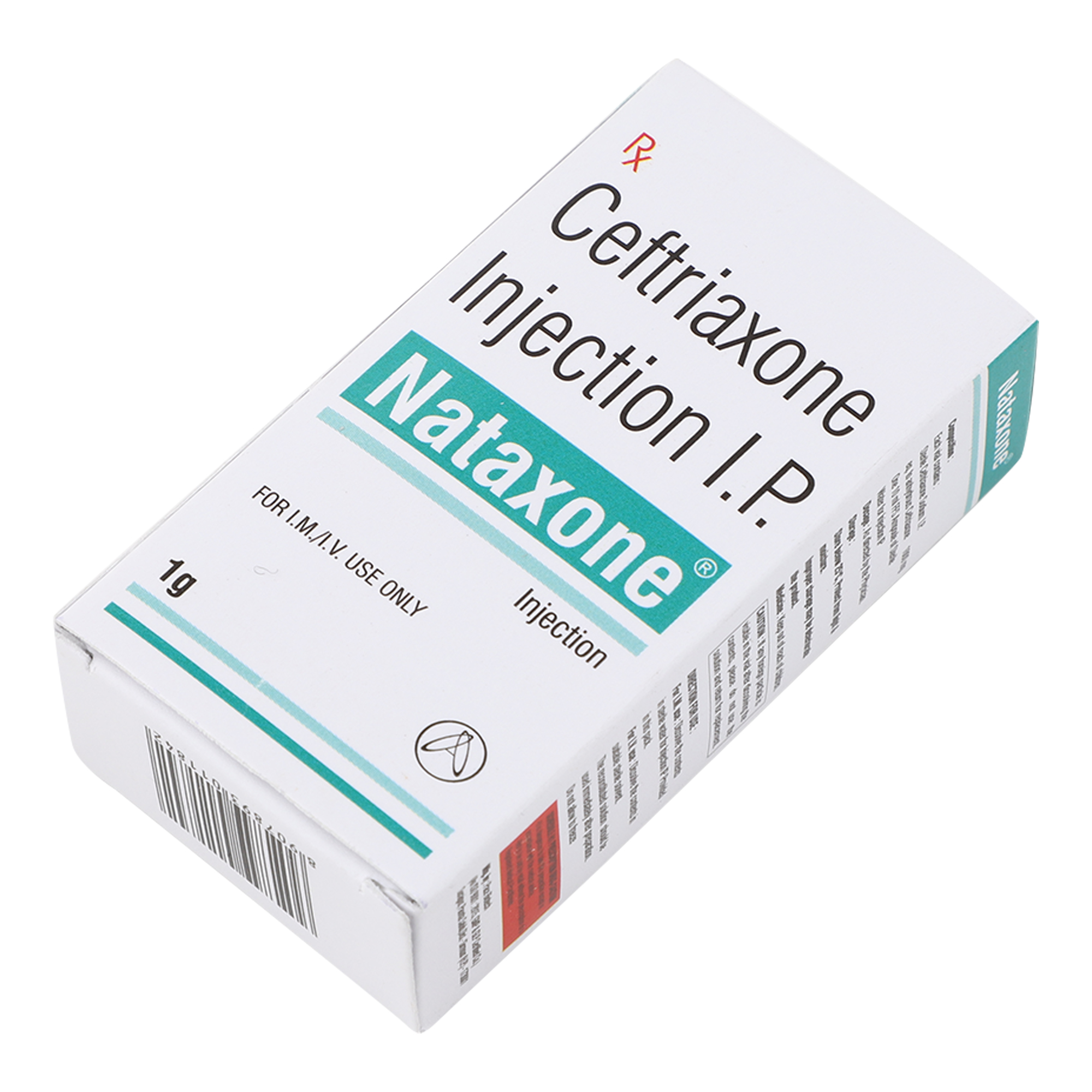 Thumbnail for Combipack of Ceftriaxone 1gm with 10ml FFS WFI