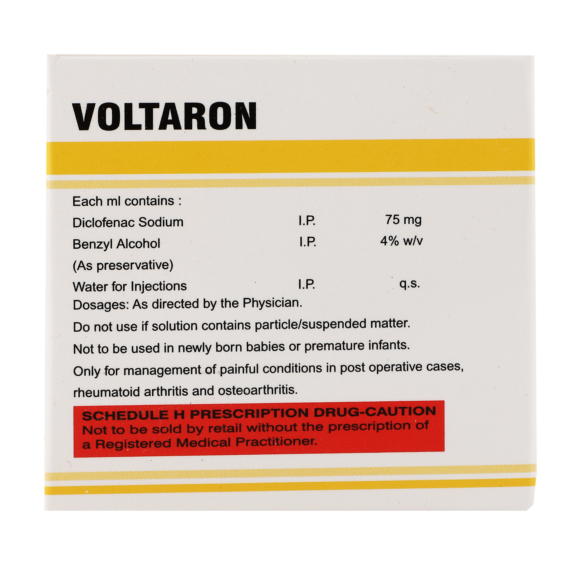 Thumbnail for Diclofenac Sodium Injection 75mg/1ml