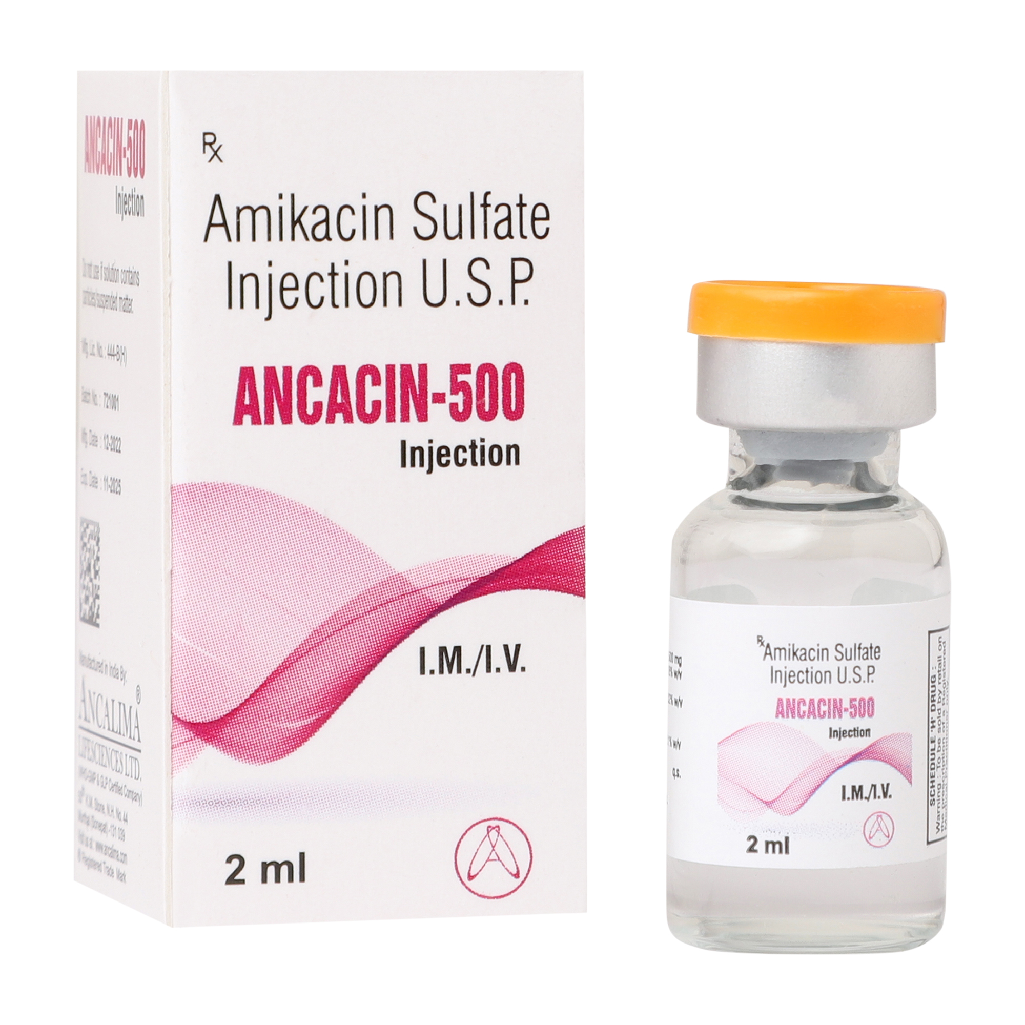 Thumbnail for Amikacin Injection 500mg/2ml