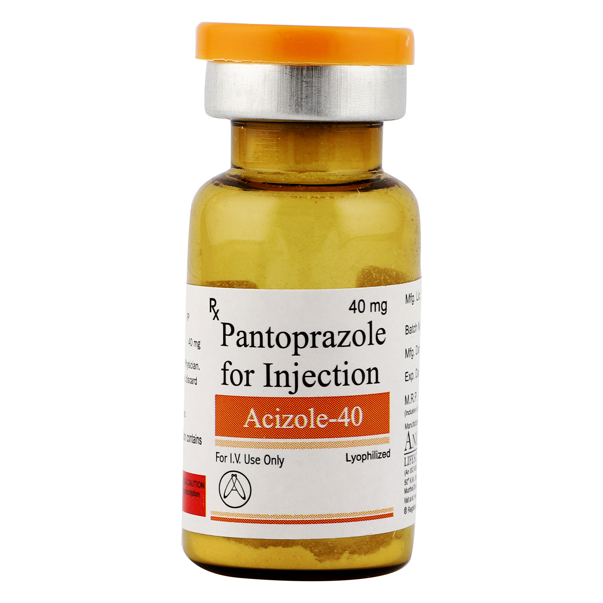 Thumbnail for Combipack of Pantoprazole for Injection 40mg