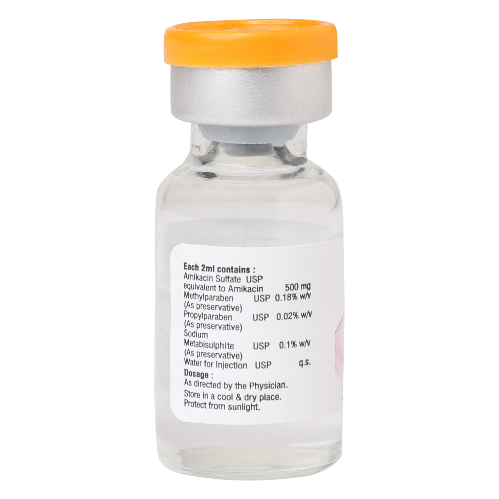 Thumbnail for Amikacin Injection 500mg/2ml
